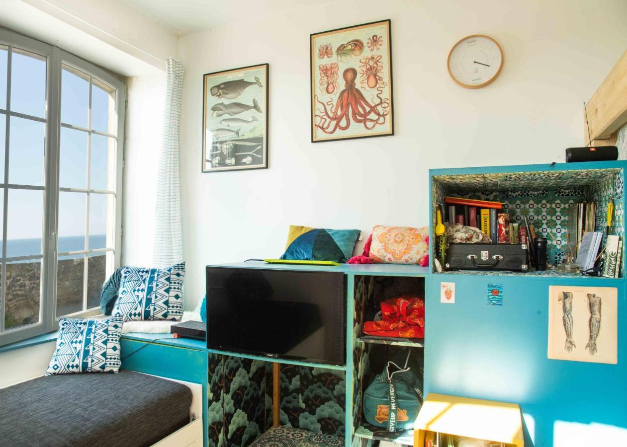 Cocooning Vue Mer, Appart A 300 M De La Plage. Apartman Granville Kültér fotó